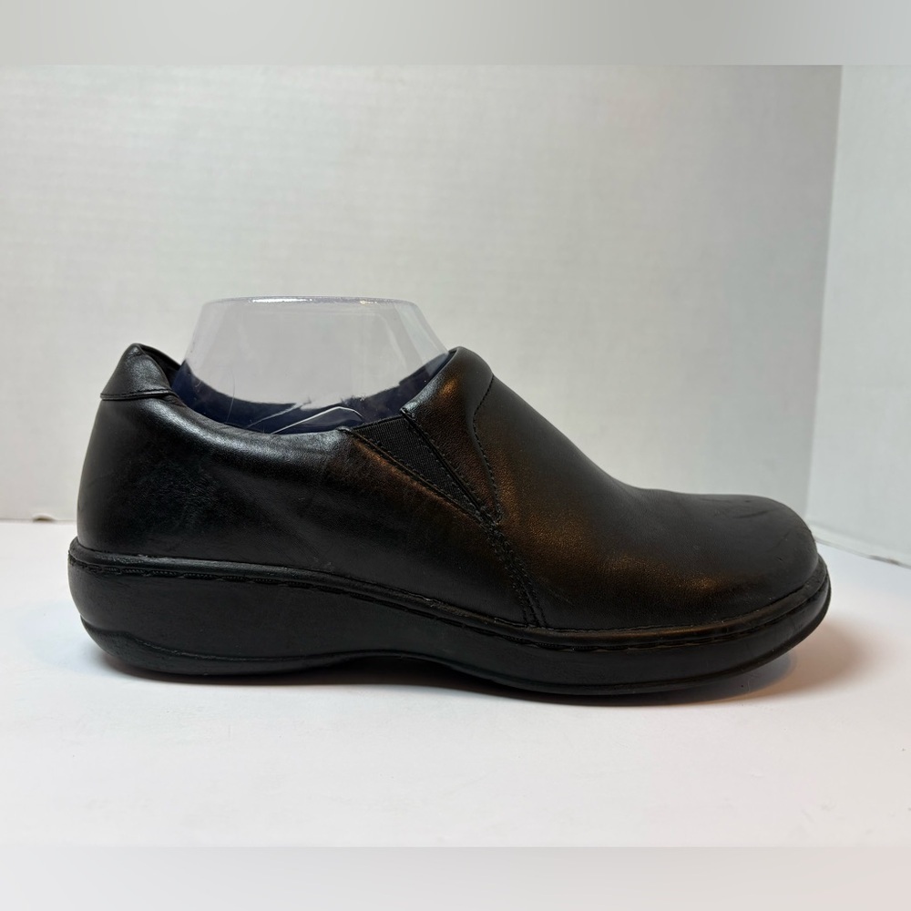 Spring Step Professional Beckham black leather loafers oil & skid resistant 8W - Picture 3 of 11